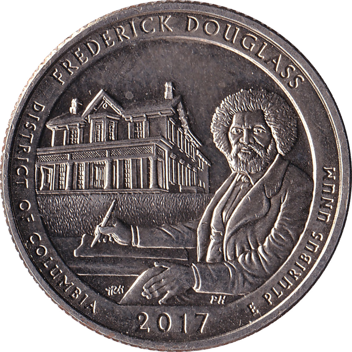 1/4 dollar - District of Columbia - Frederick Douglass