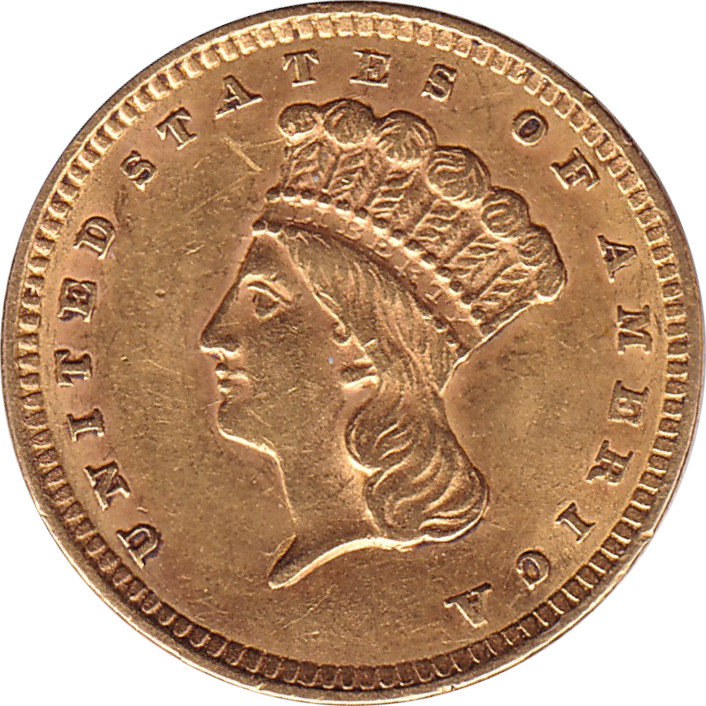 1 dollar gold - Princesse amérindienne