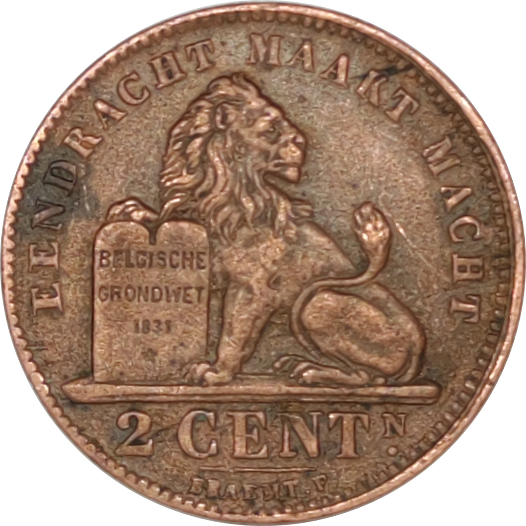 2 centimes - Albert