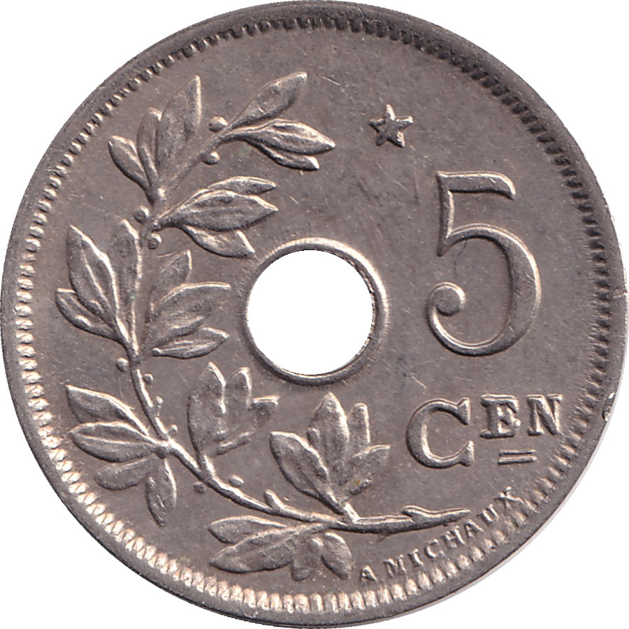 5 centimes - Albert - Maillechort