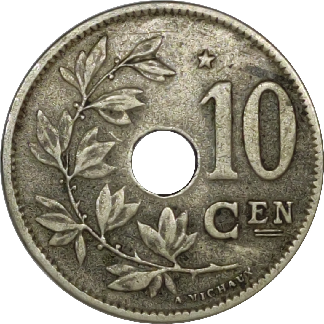 10 centimes - Albert - Maillechort