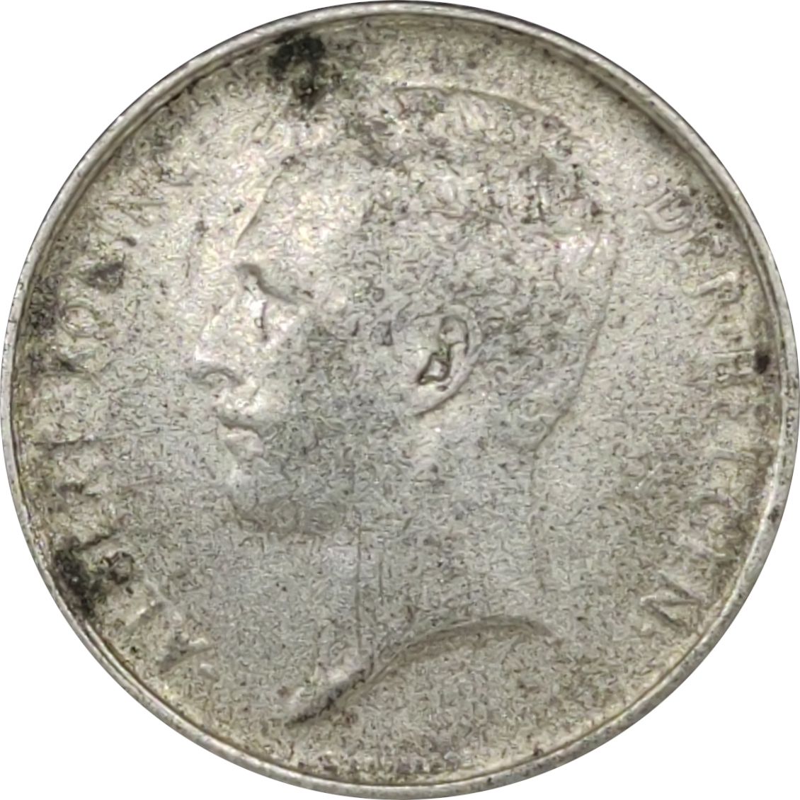 1 franc silver - Albert