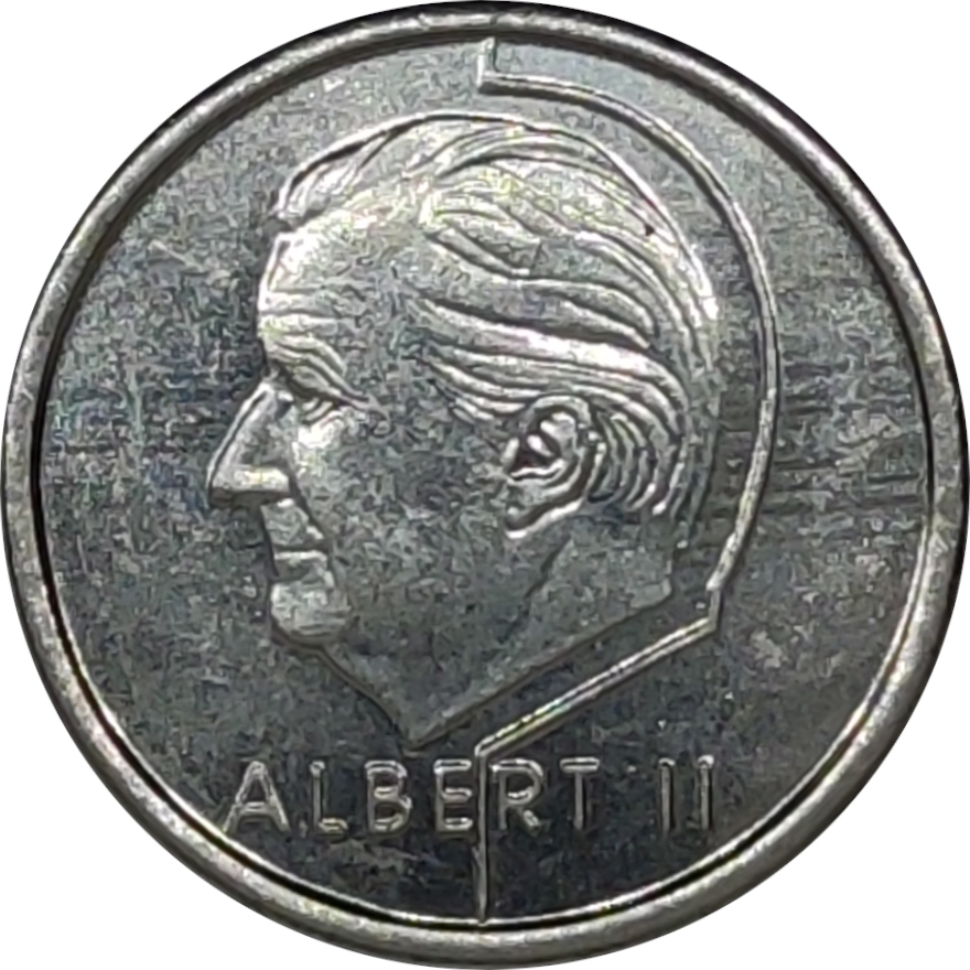 1 franc - Albert II