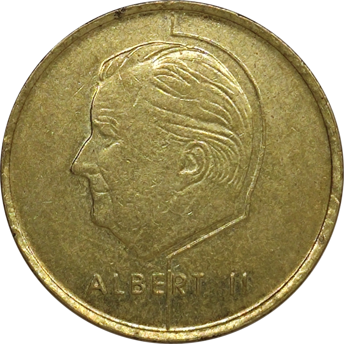 5 francs - Albert II