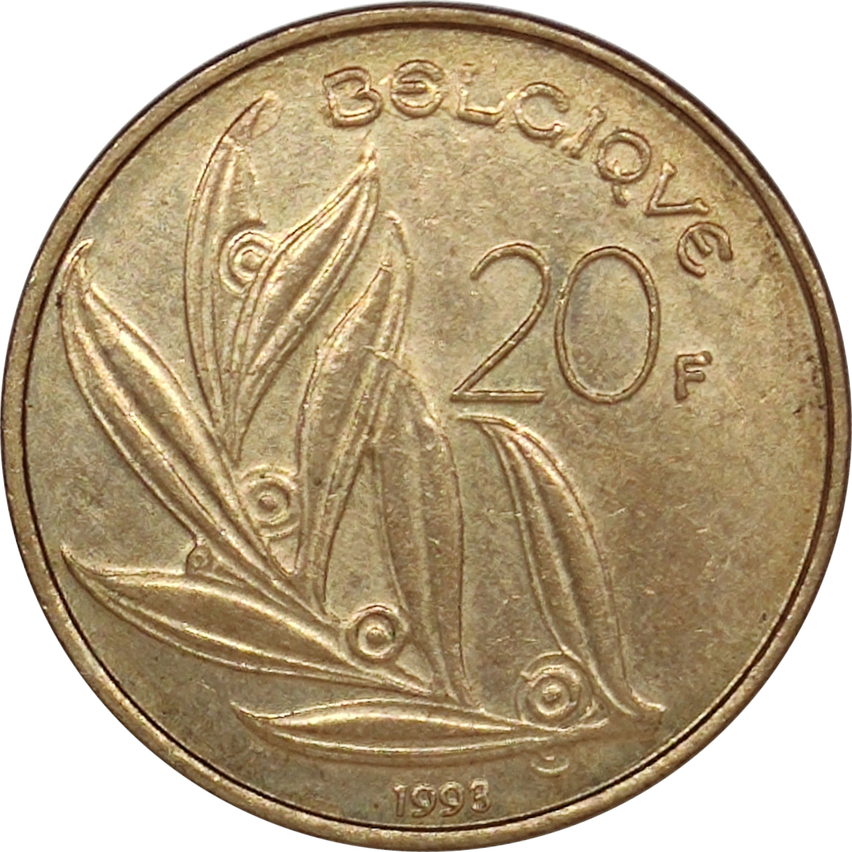 20 francs - Baudouin