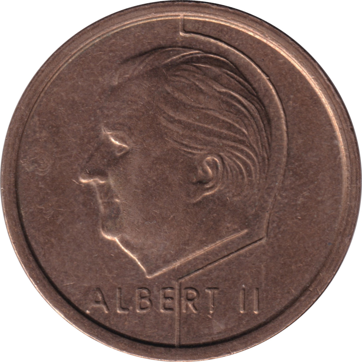 20 francs - Albert II