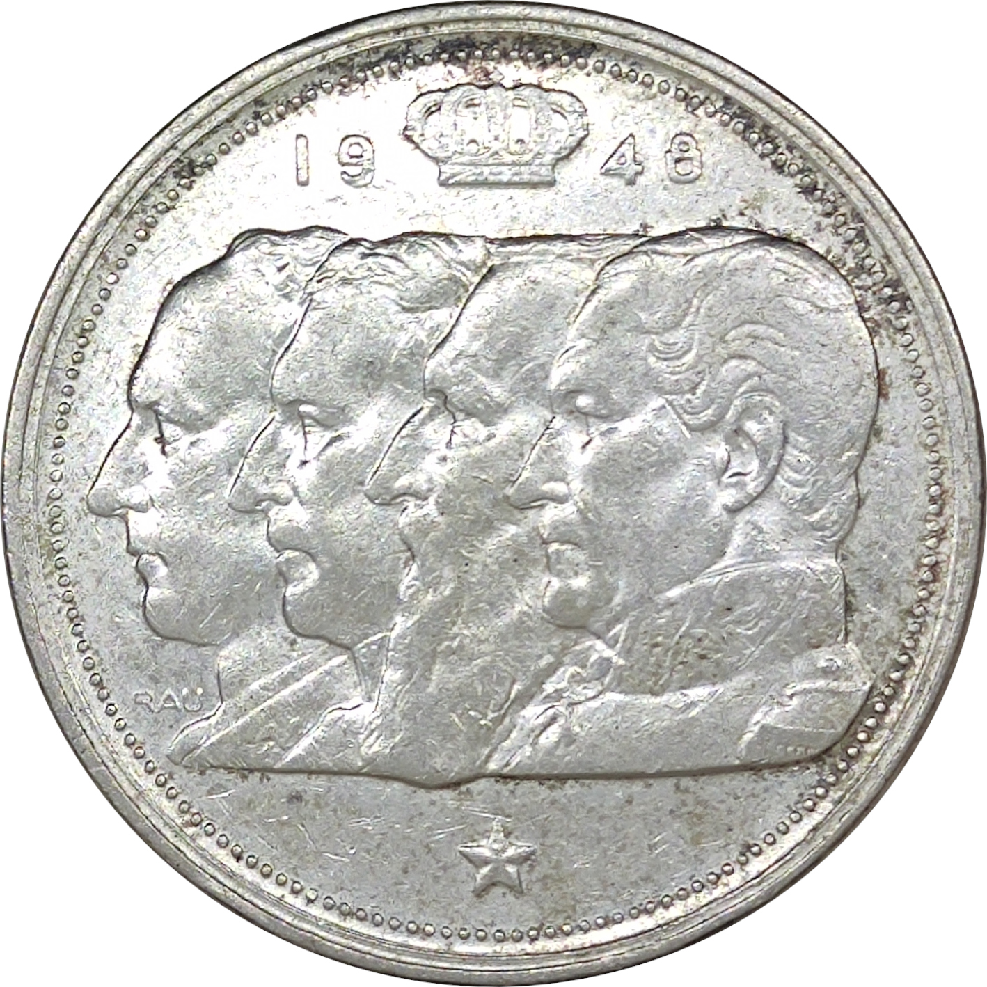 100 francs silver - Les quatre rois