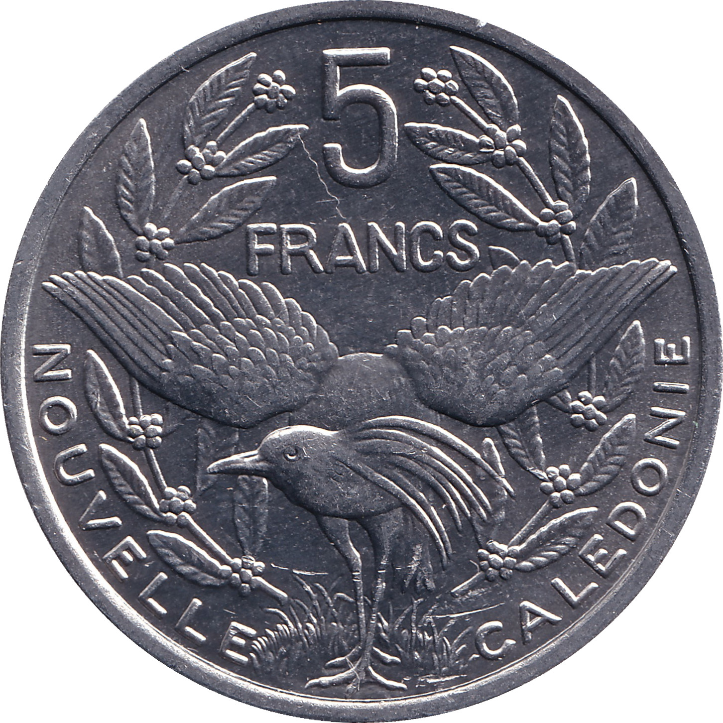 5 francs - Kagu - République Française