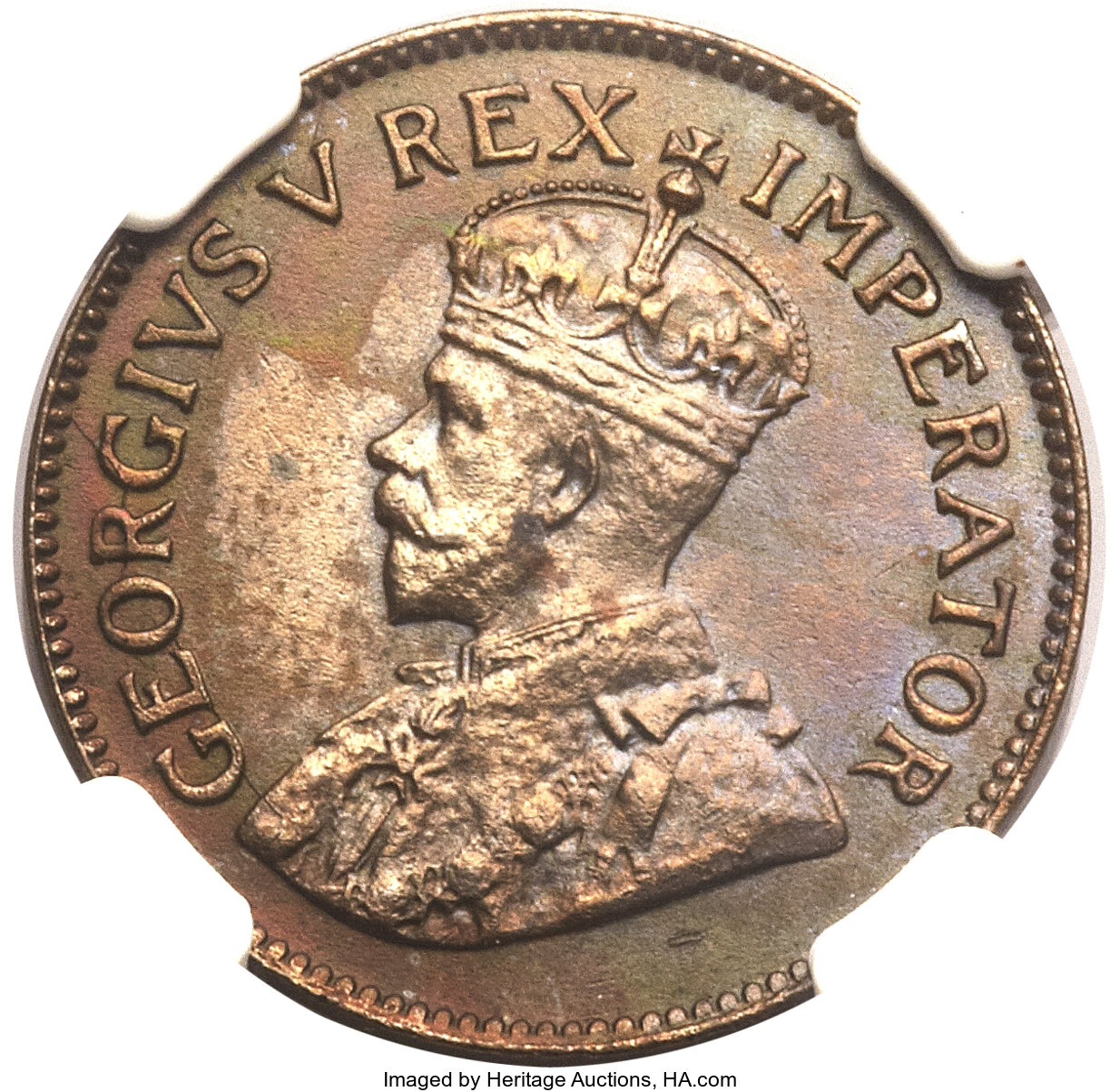 1/4 penny - George V - 1/4 penny