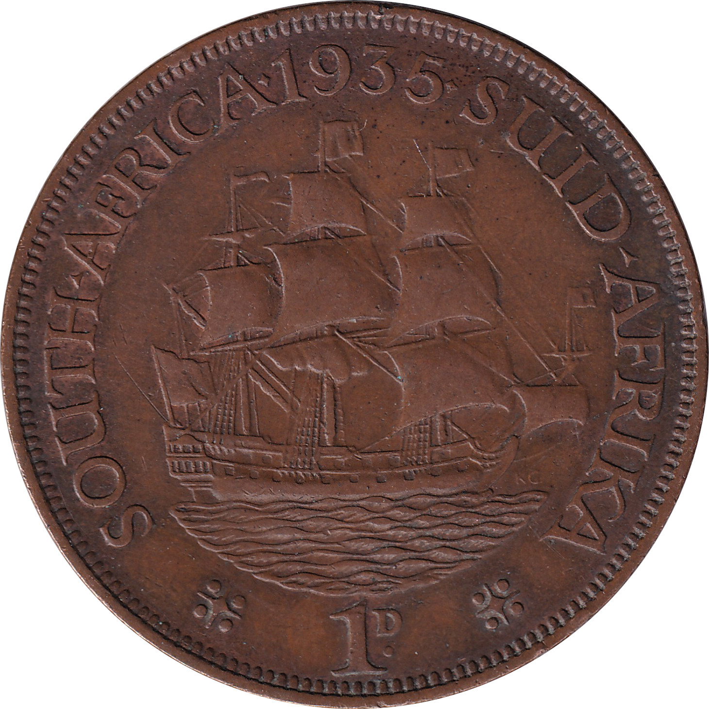 1 penny - George V - 1 D