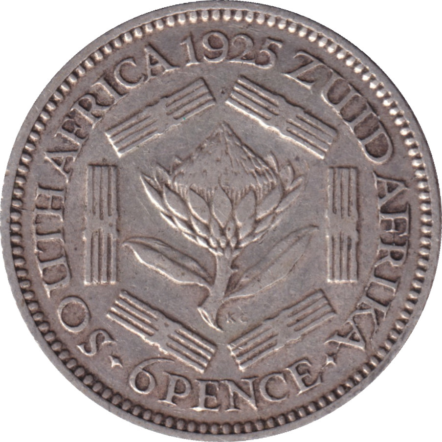 6 pence argent - Georges V - 6 pence