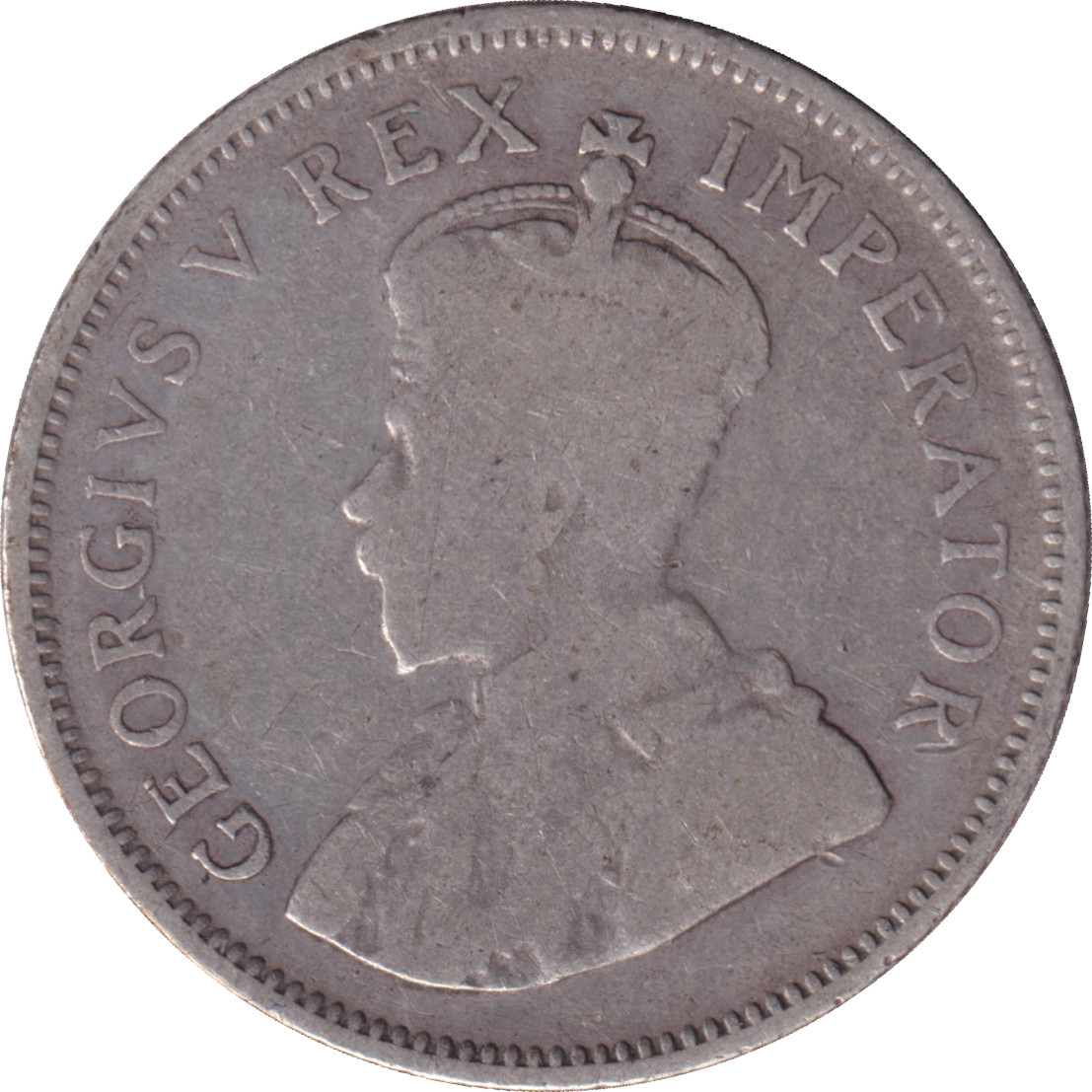 1 shilling argent - Georges V - Zuid