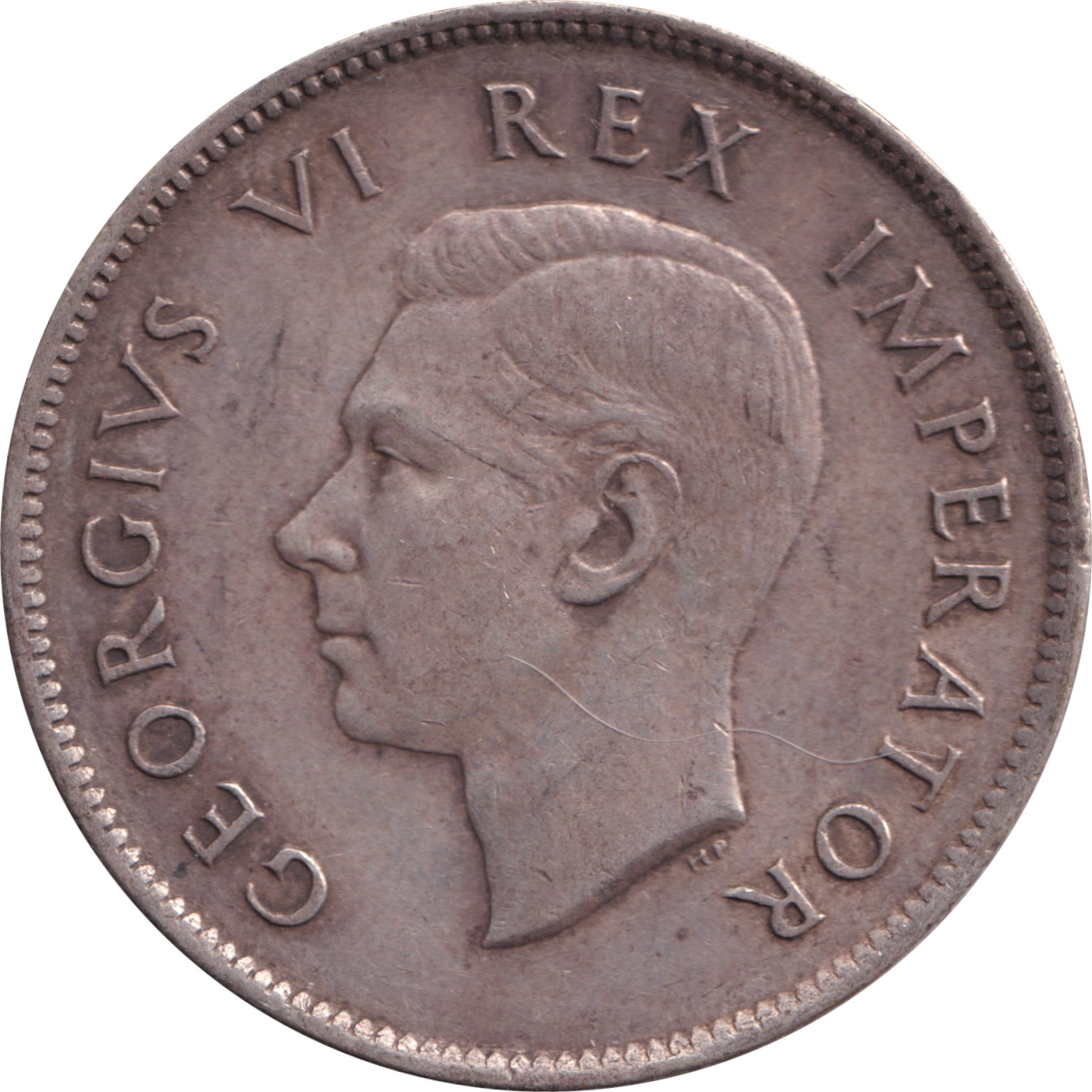 2 shillings silver - George VI - Emperor