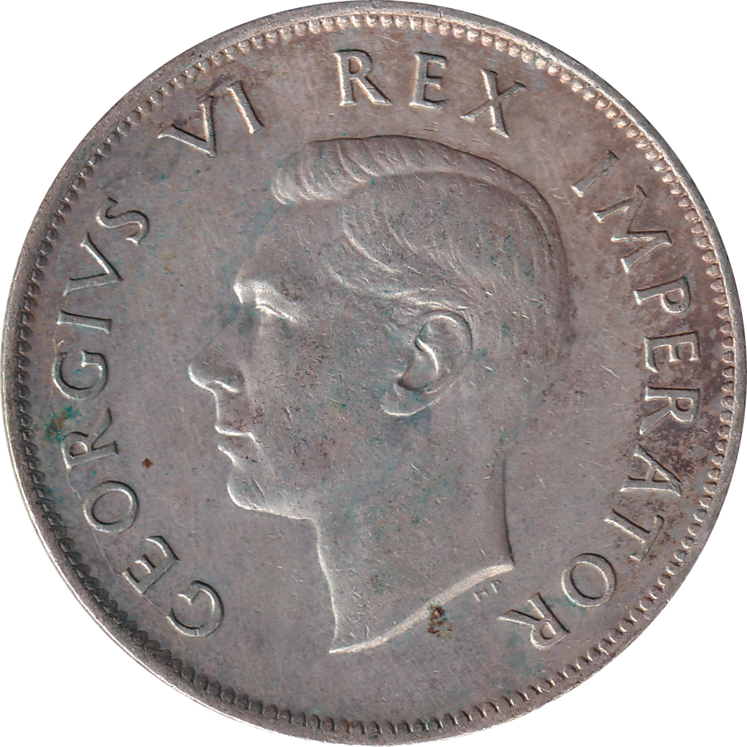 2 1/2 shillings silver - George VI - Emperor