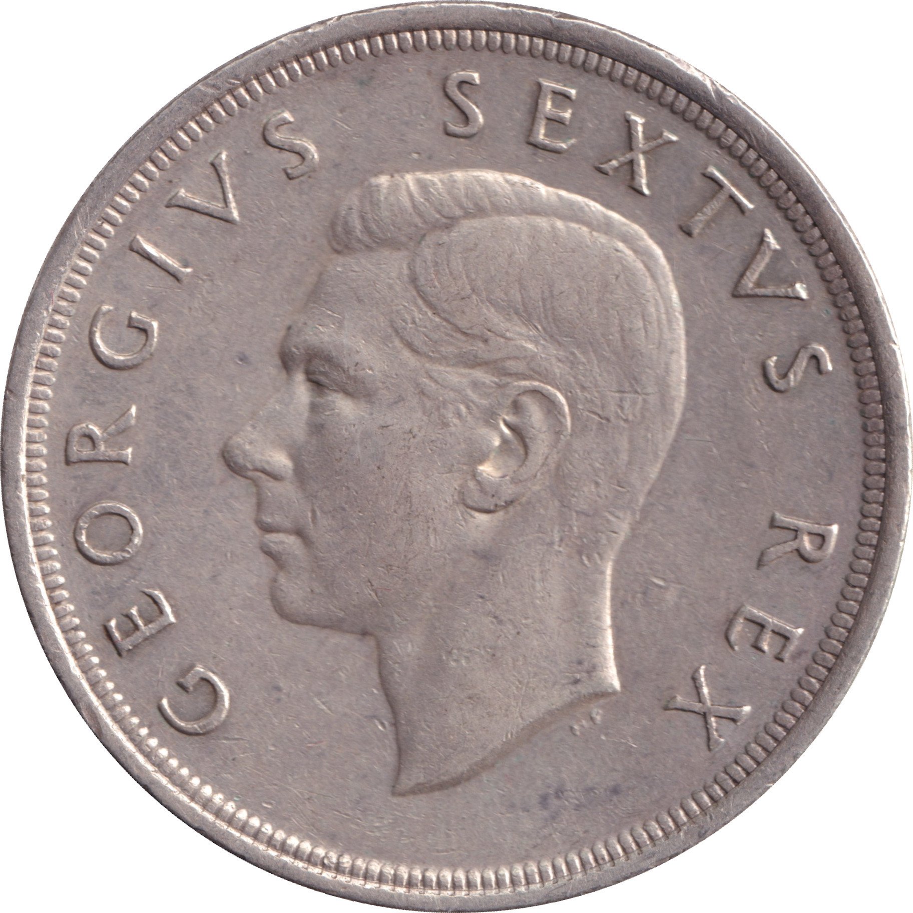 5 shillings argent - Georges VI - Roi