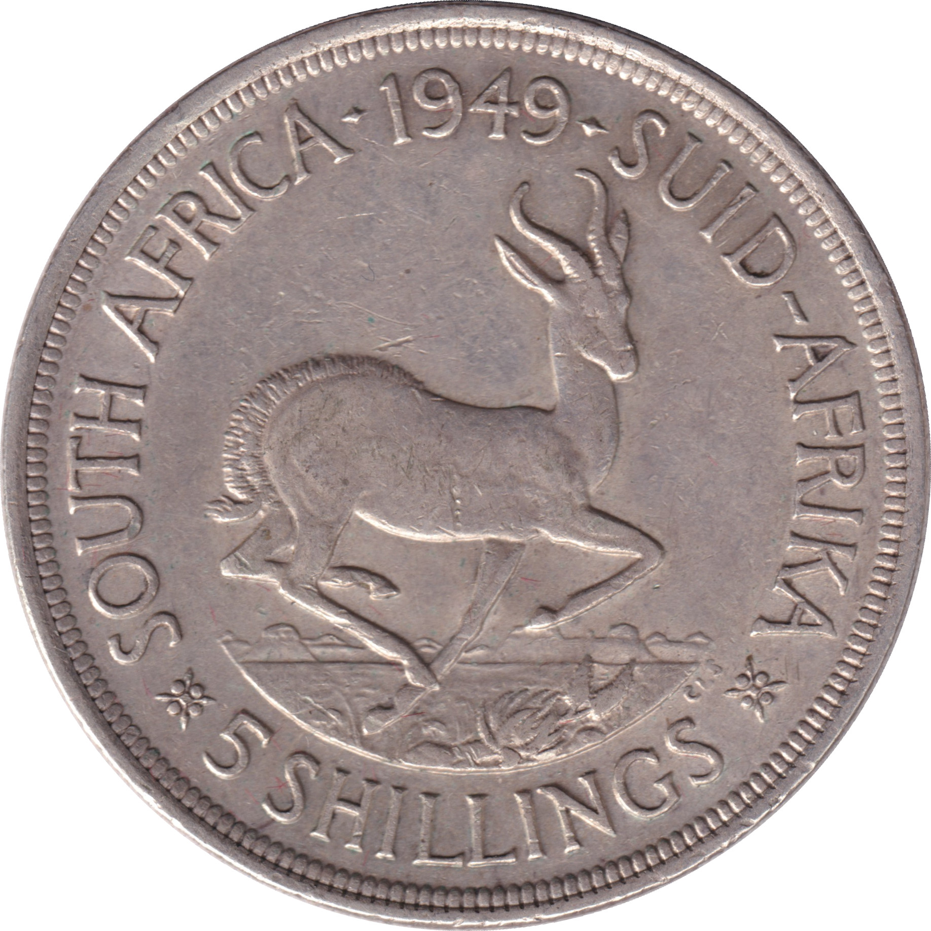 5 shillings silver - George VI - King