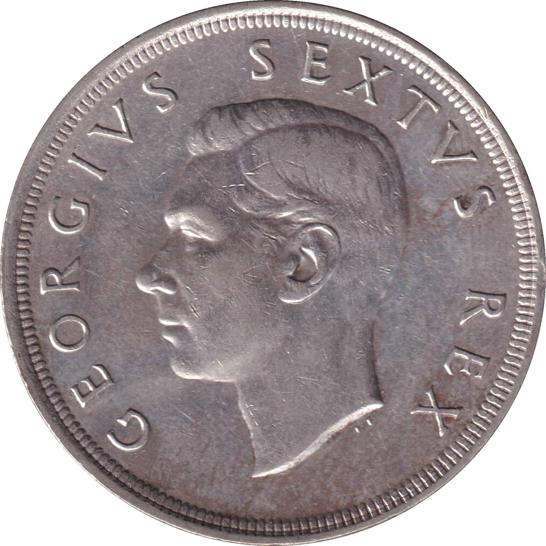 5 shillings silver - George VI - King