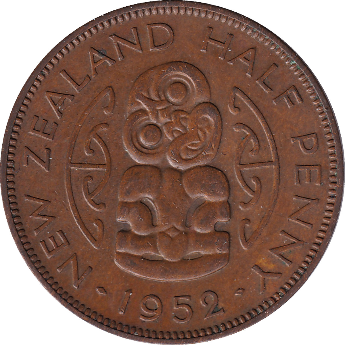 1/2 penny - George VI - King