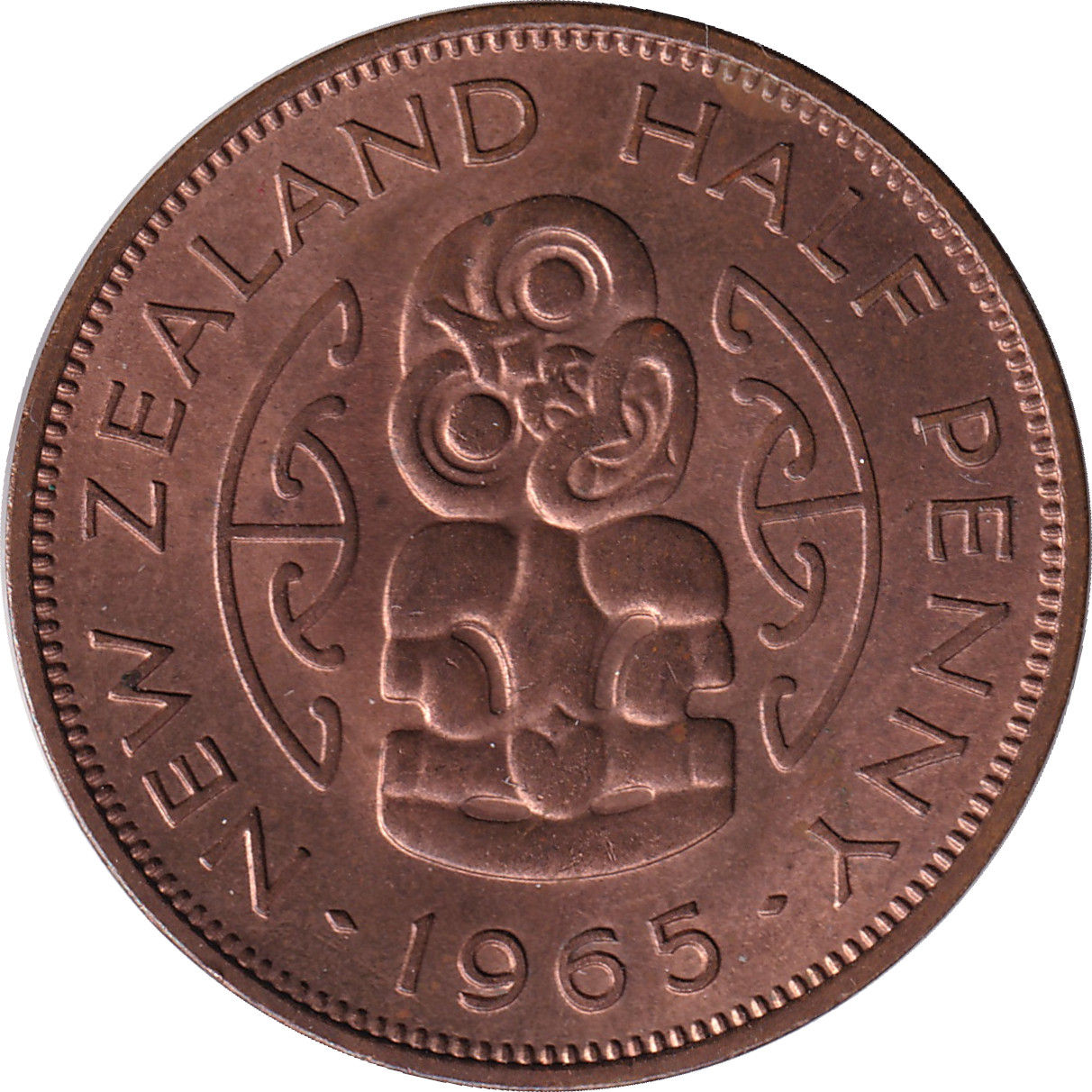 1/2 penny - Elizabeth II