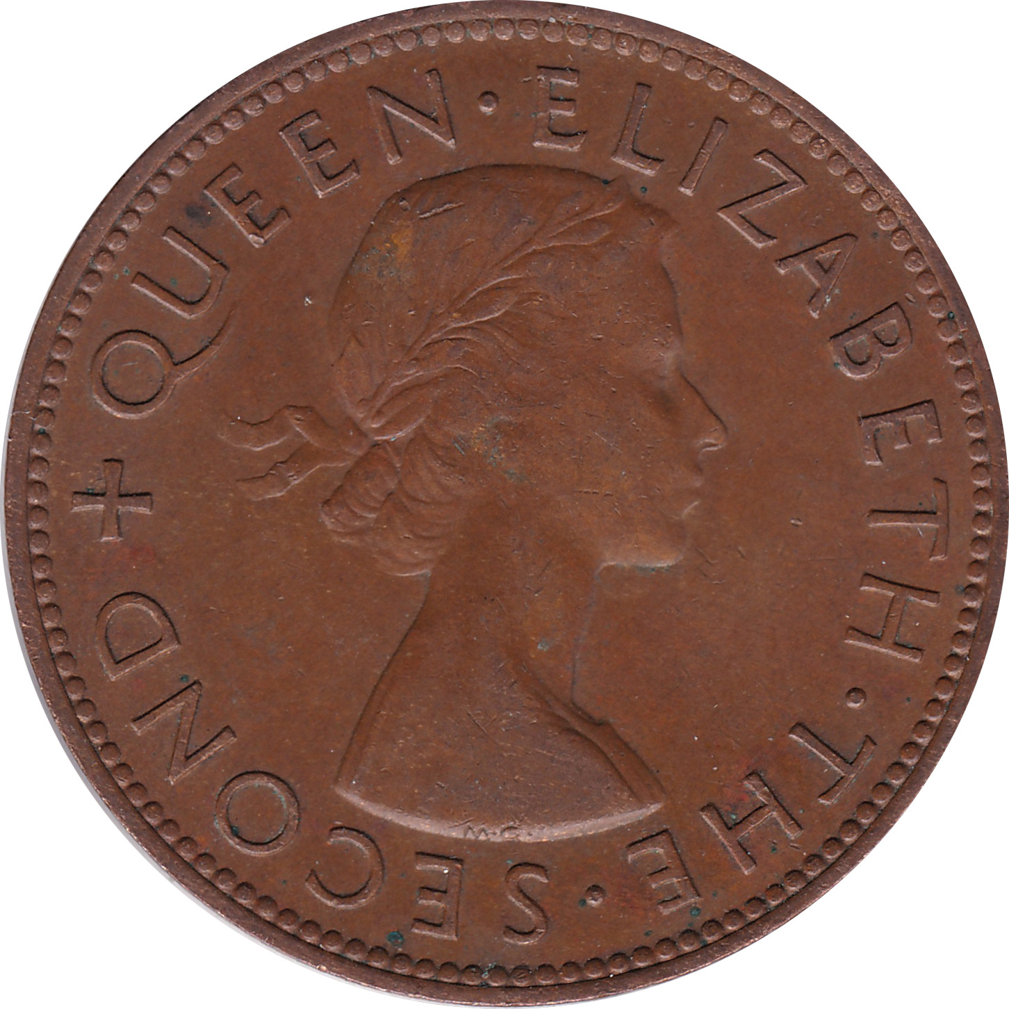 1 penny - Elizabeth II