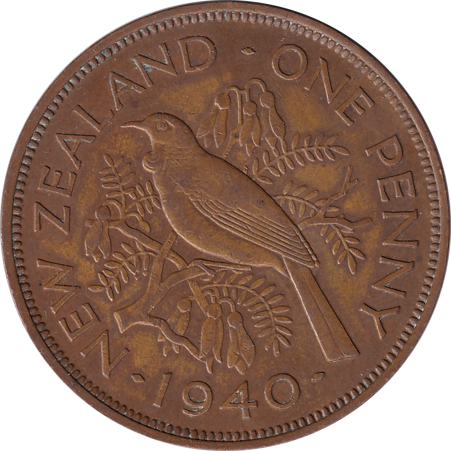 1 penny - George VI - Emperor