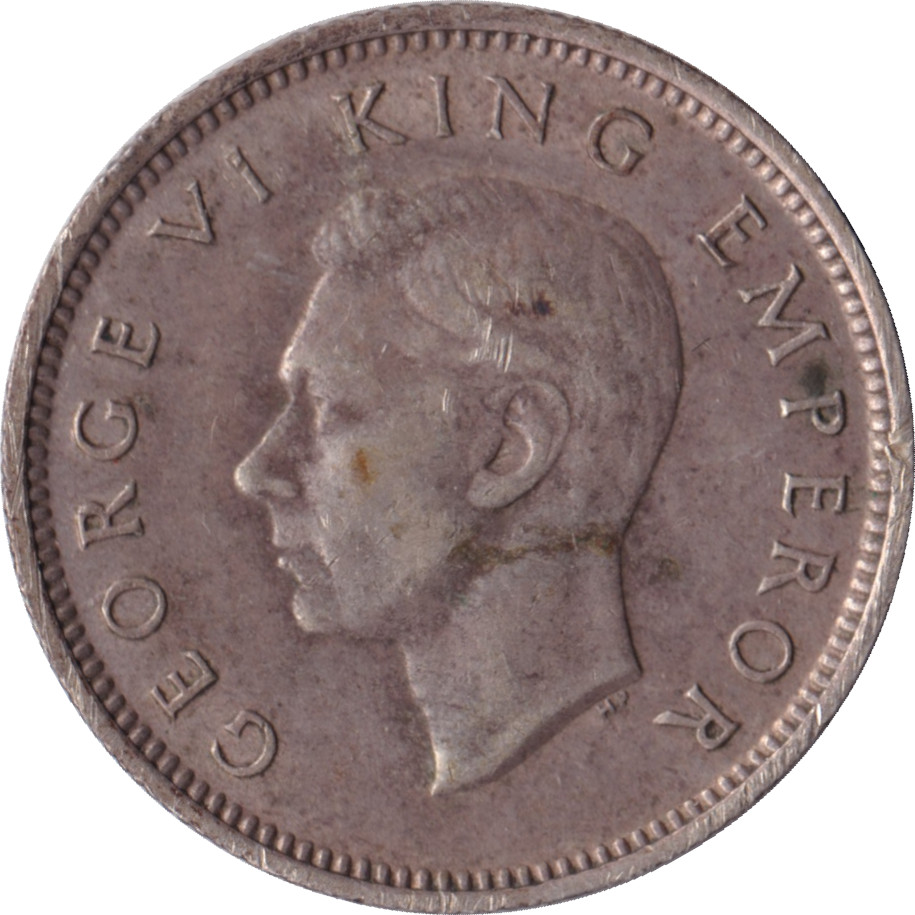 6 pence silver - George VI - Emperor