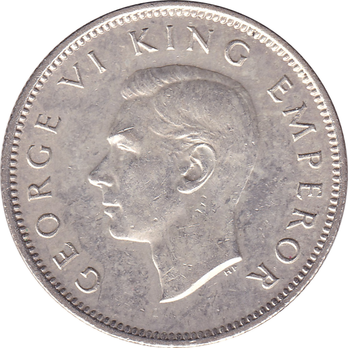 1 shilling silver - George VI