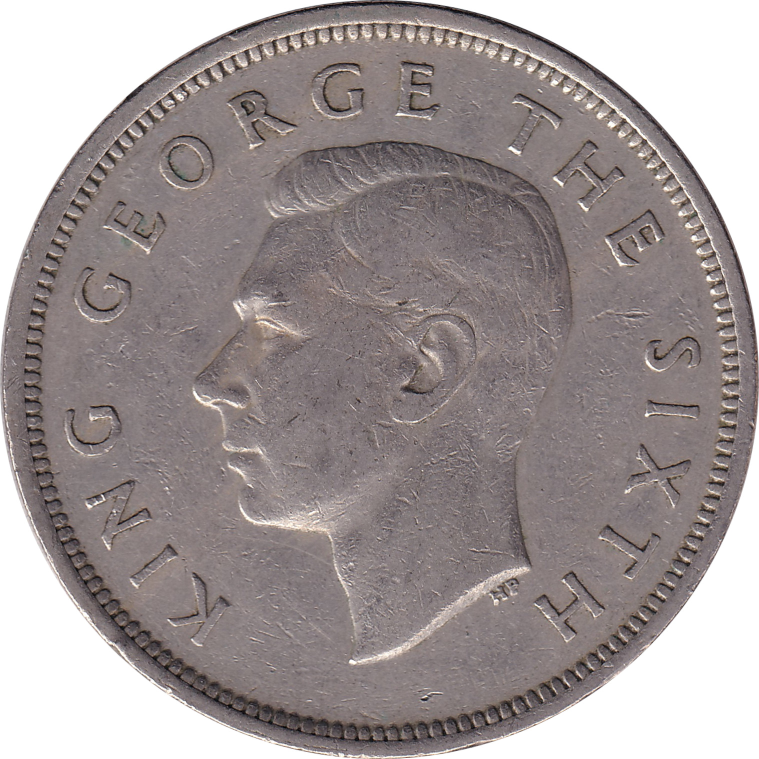 1/2 crown - George VI - King