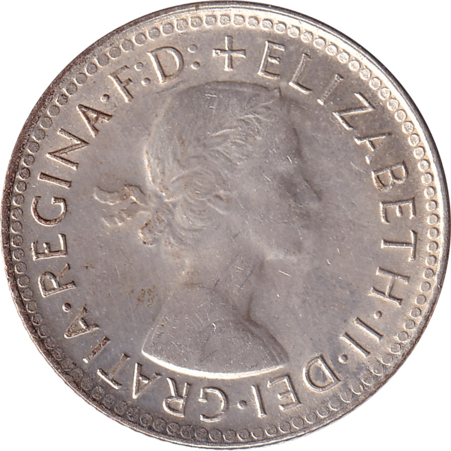 6 pence silver - Elizabeth II