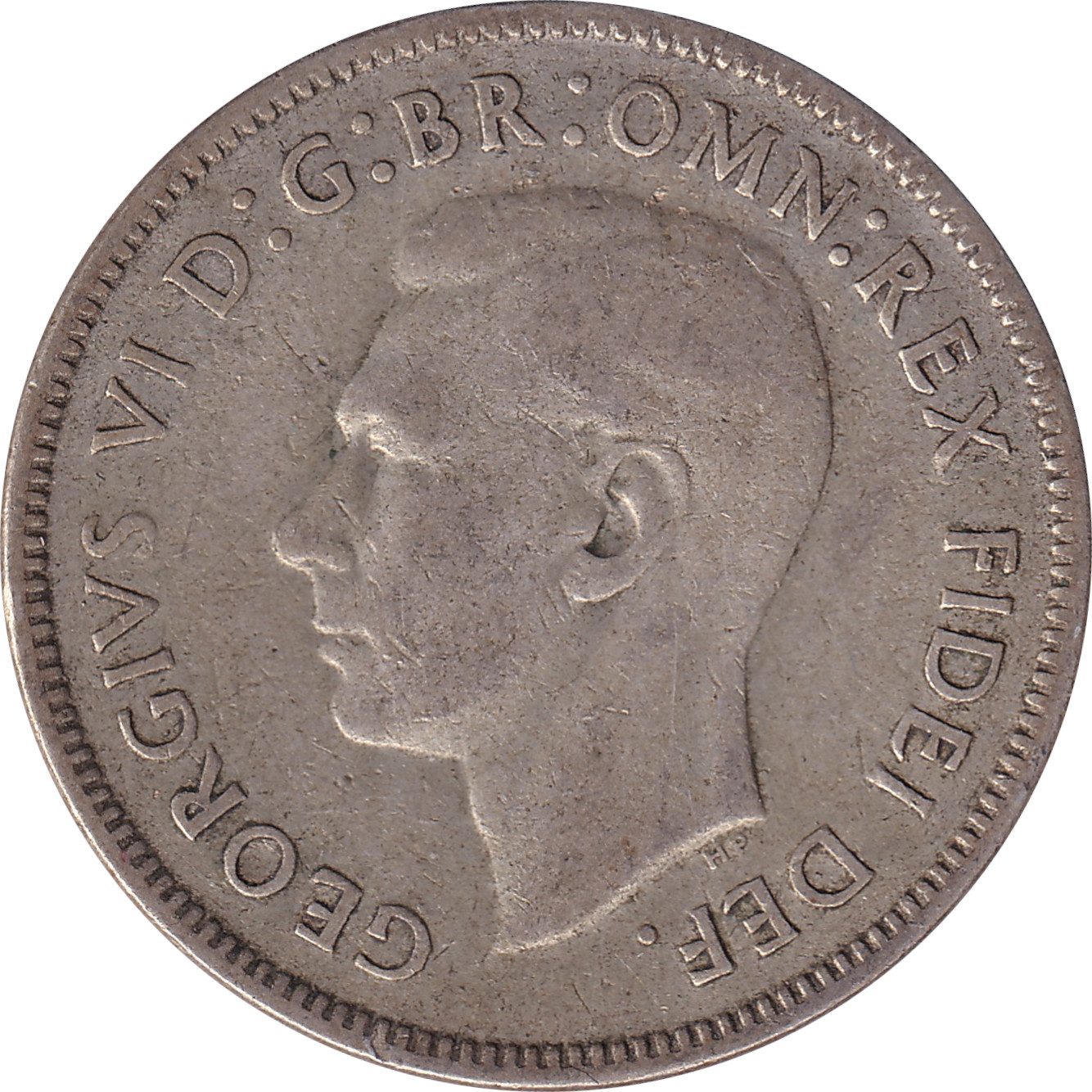 1 florin silver - George VI - King