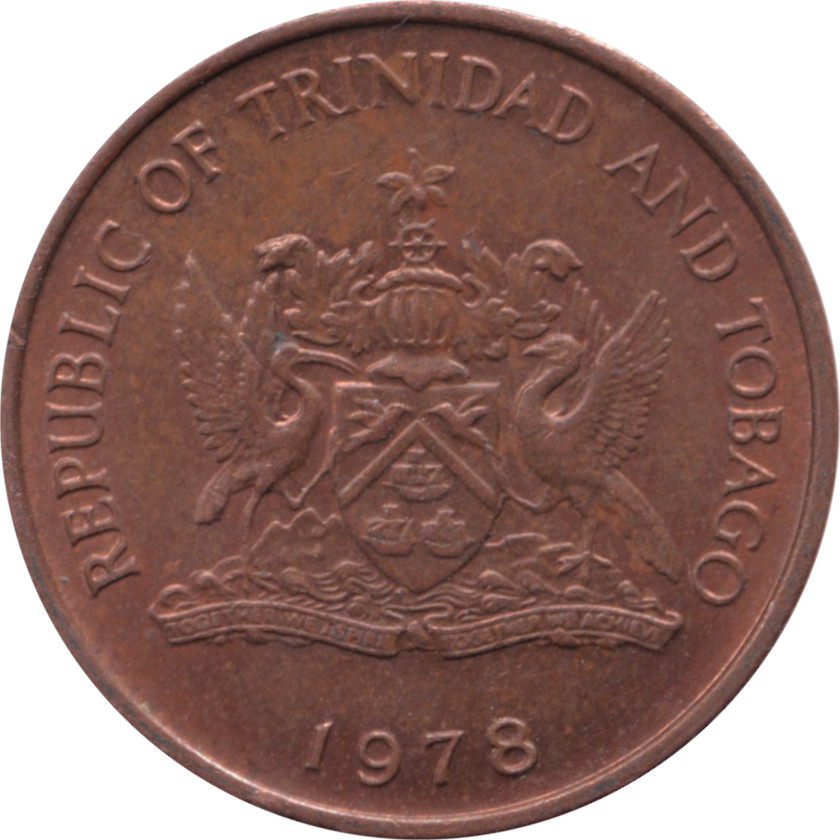 1 cent - Republic of Trinidad and Tobago - Small Arms