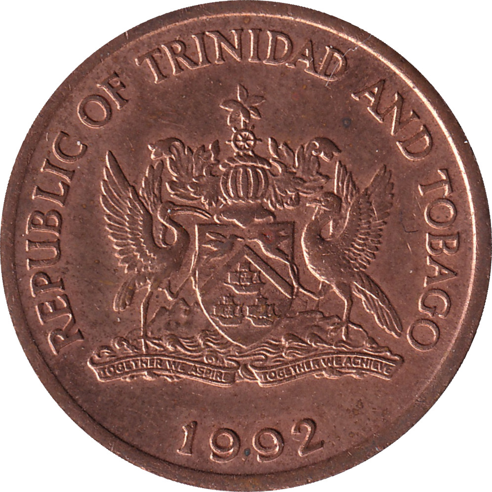 5 cents - Republic of Trinidad and Tobago - Small Arms