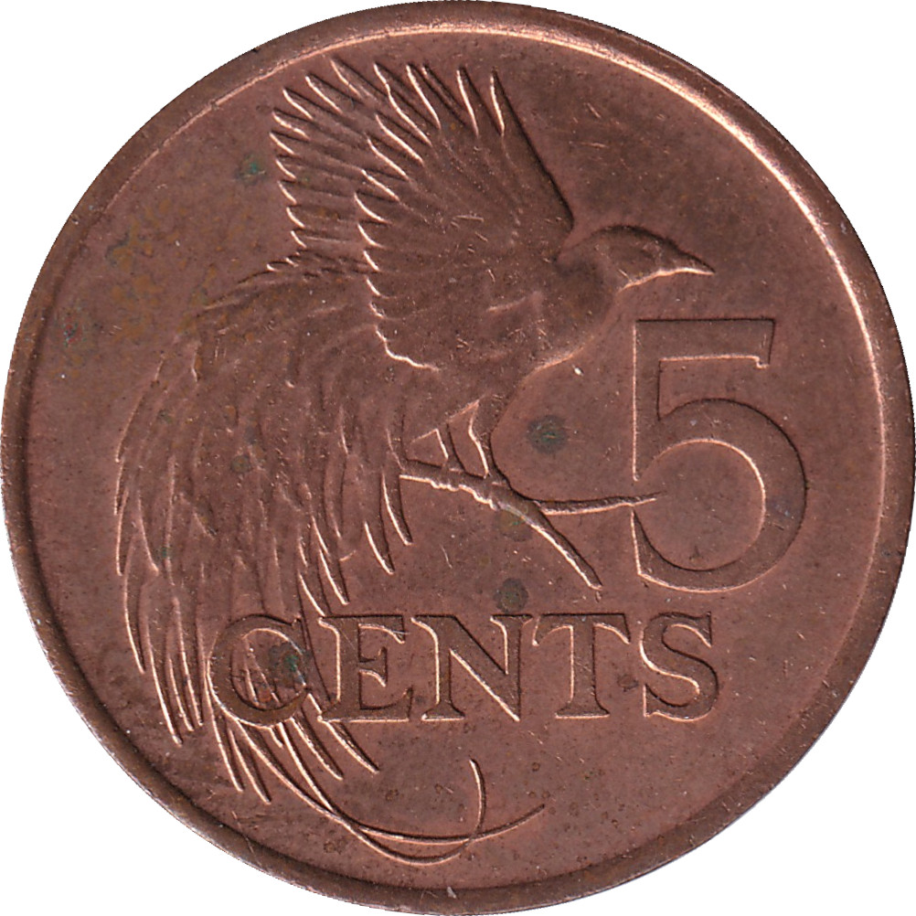 5 cents - Republic of Trinidad and Tobago - Small Arms