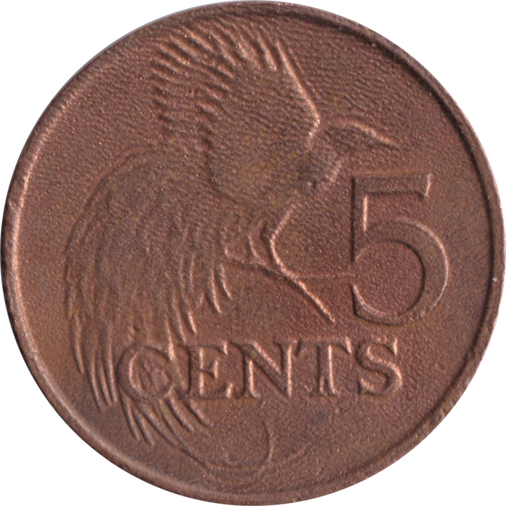 5 cents - Trinidad and Tobago - Small Arms