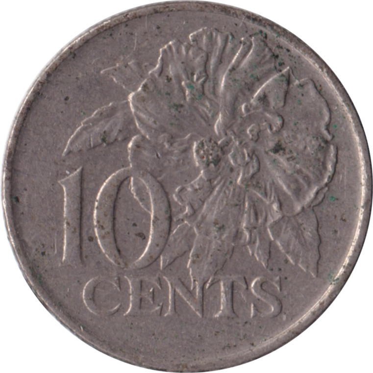 10 cents - Trinidad and Tobago - Small Arms