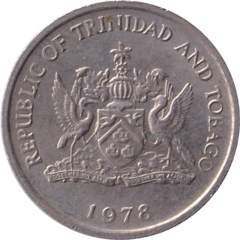 10 cents - Republic of Trinidad and Tobago - Small Arms