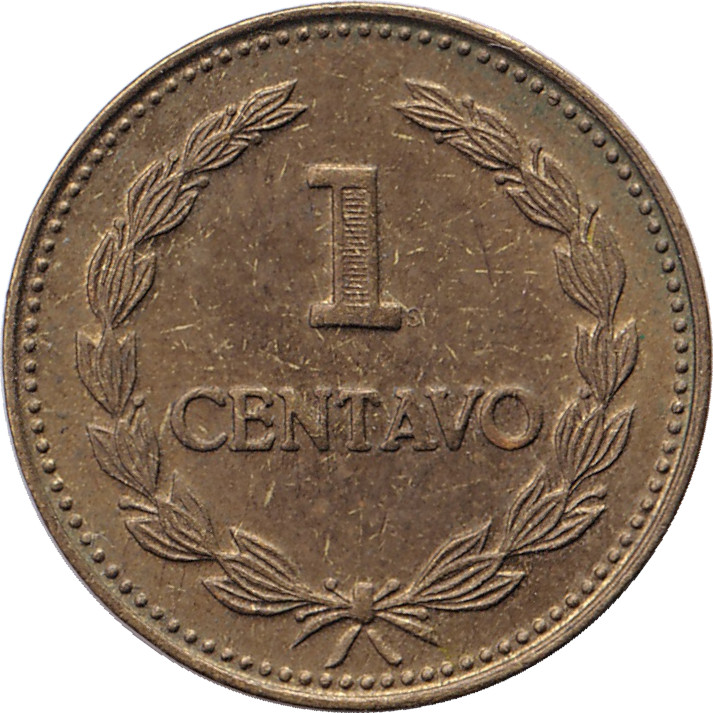 1 centavo - Francisco Morazan - Brass