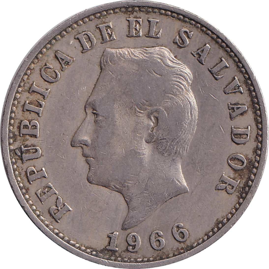 5 centavos - Francisco Morazan - De el - Cupronickel