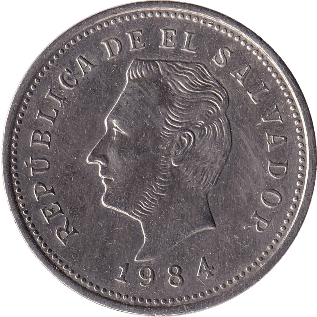 5 centavos - Francisco Morazan - Acier nickelé