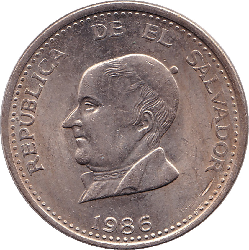 25 centavos - Jose Matias Delgado - Petite tête - Cupronickel