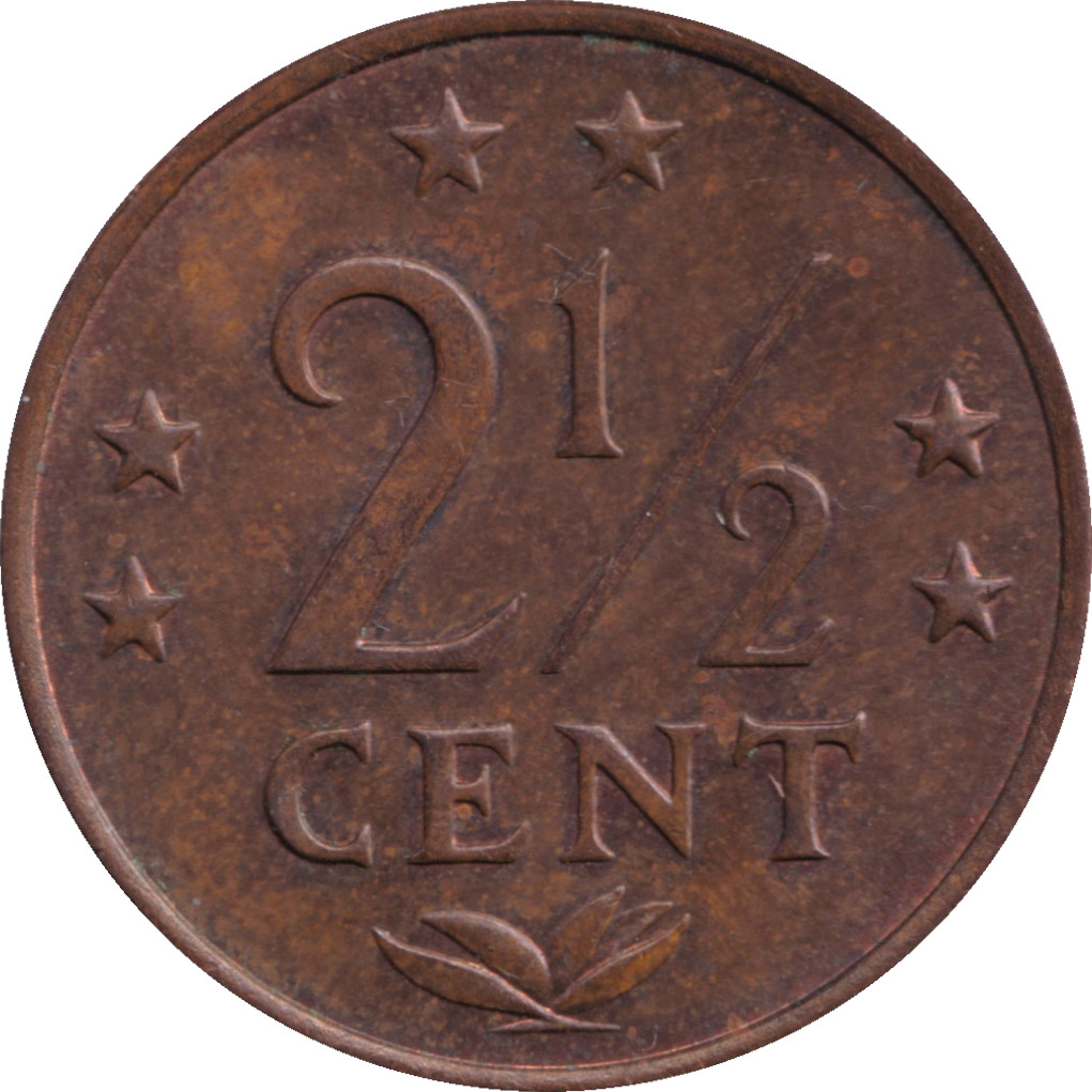 2 1/2 cents - Blason - Bronze