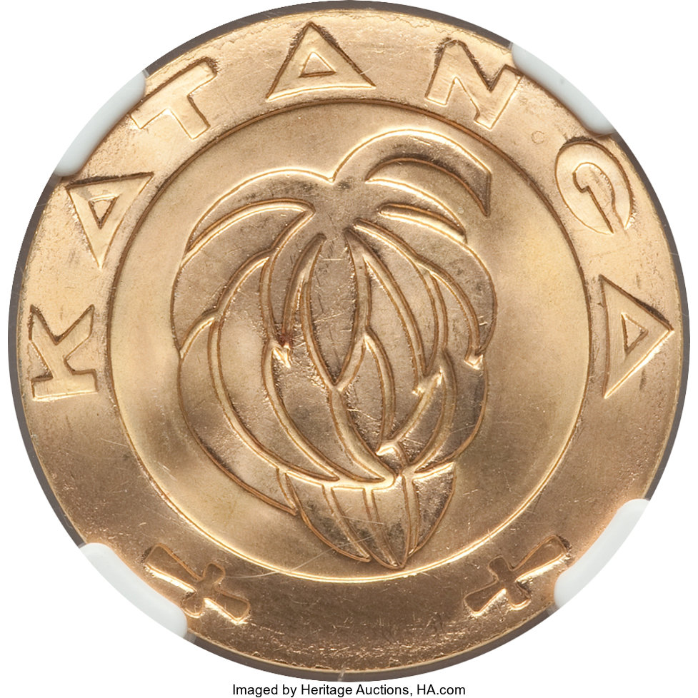 5 francs gold - Bananes