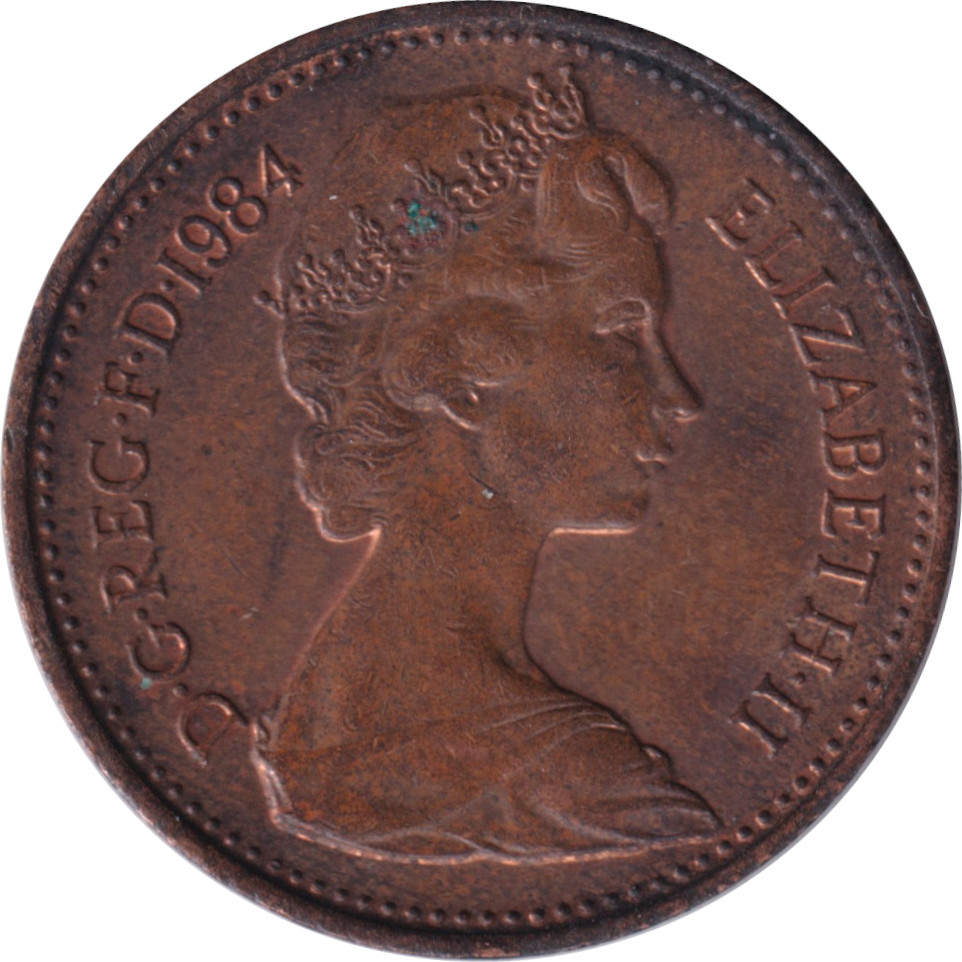 1 penny - Elizabeth II - Young bust - One penny