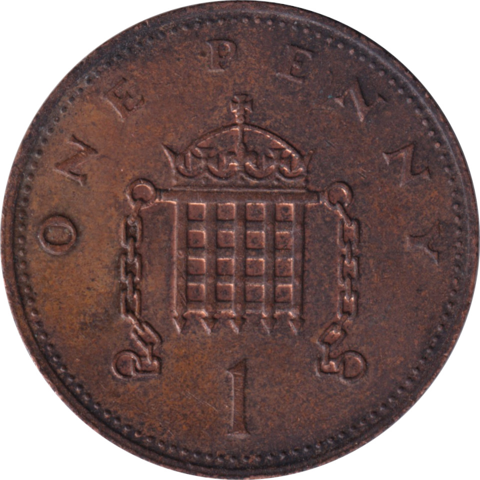 1 penny - Elizabeth II - Buste jeune - One penny