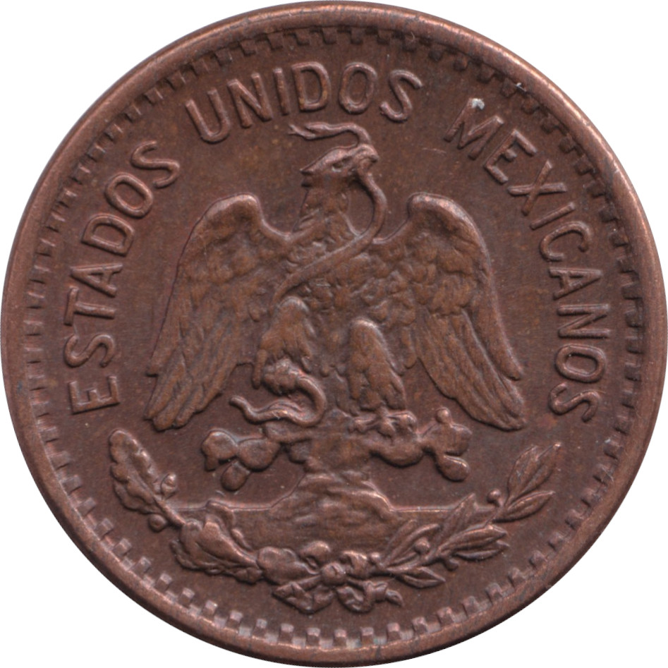 1 centavo - Aigle de face - Largest