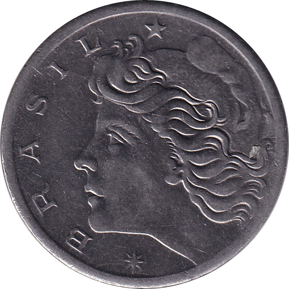 5 centavos - Tête de la Liberté - Type ordinaire