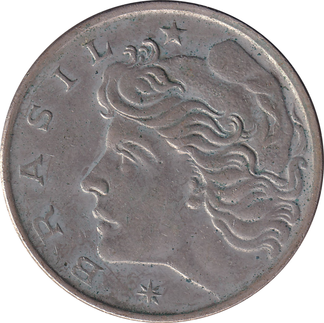 50 centavos - Tête de la Liberté - Nickel