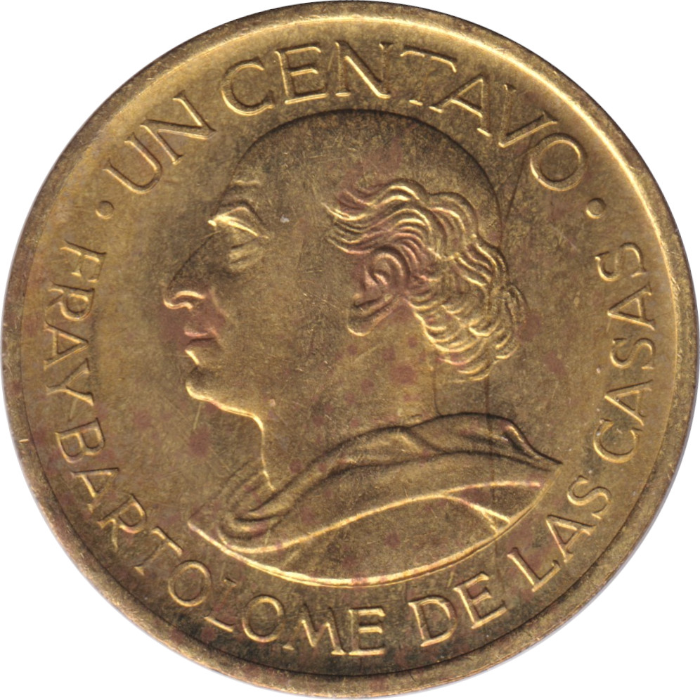 1 centavo - Fray Bartolome - Grand module - Type 3