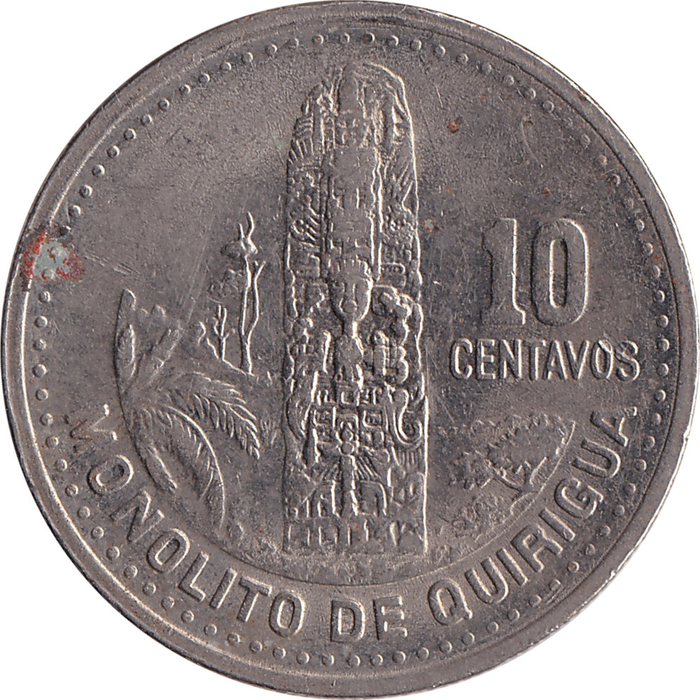 10 centavos - Monolithe - Type 9