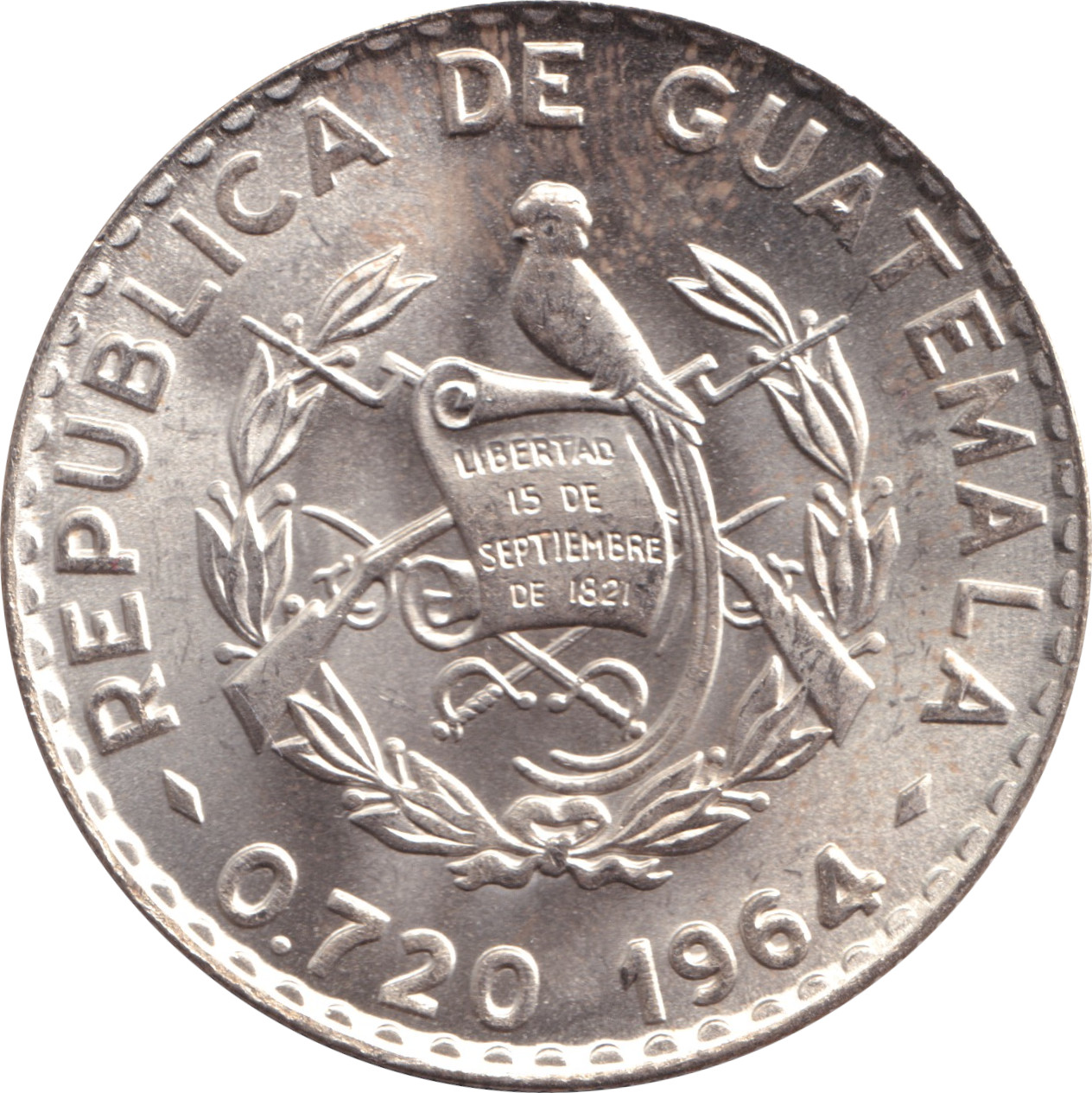 25 centimos argent - Amérindien - Type 2